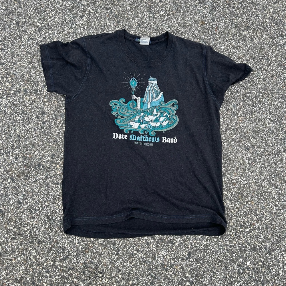 2012 Dave Matthew’s Band Winter Tour Shirt
